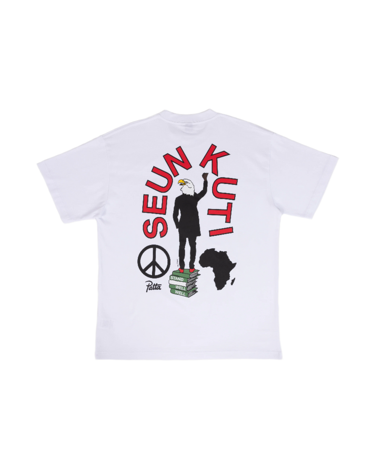 Patta Soundsystem x Seun Kuti T-Shirt (White)