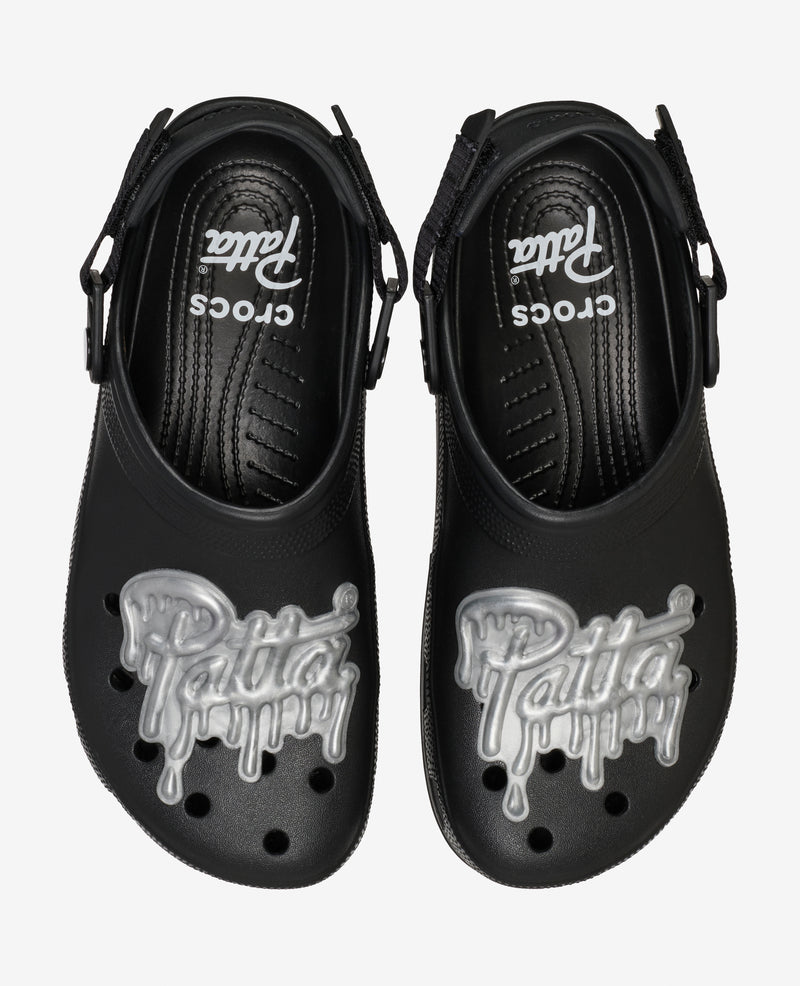 Patta x Crocs Classic EXP Clog (Black)
