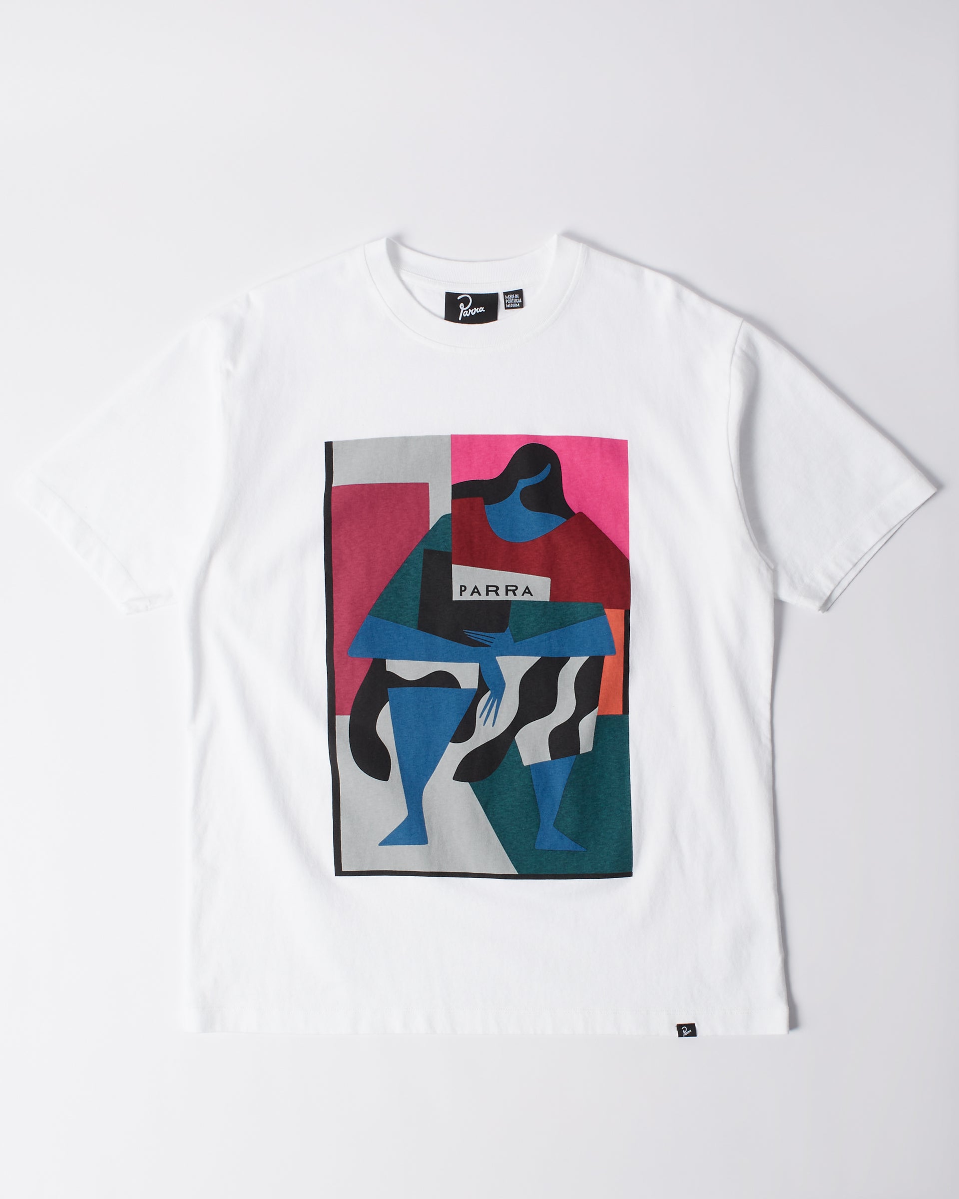 byParra Reading The Square T-Shirt (White)
