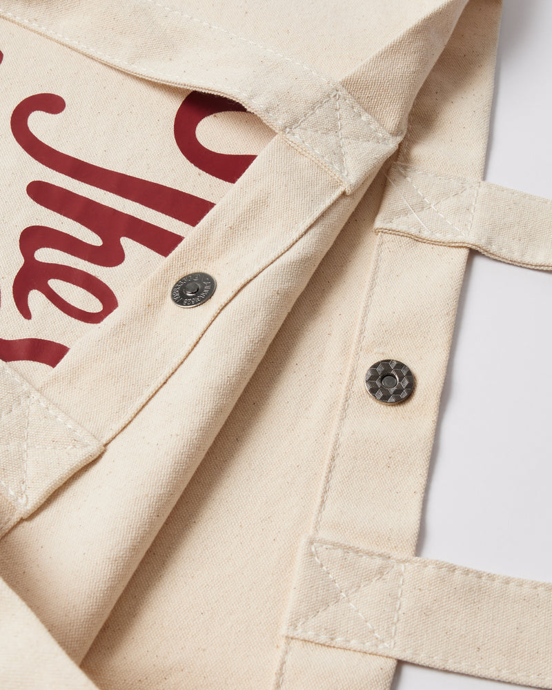 byParra Last Chance Books Tote Bag (Off White)