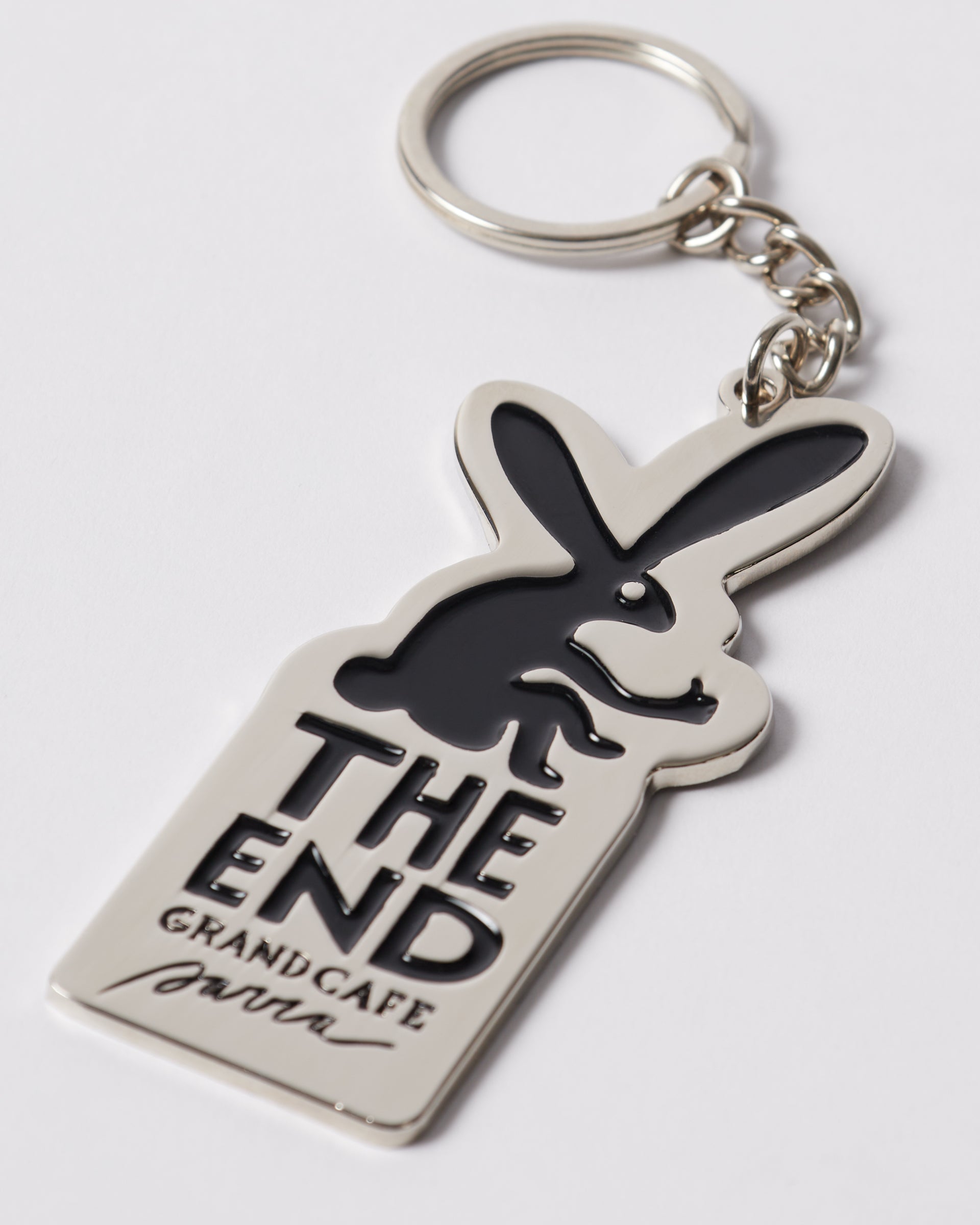byParra Grand Cafe Bunny Key Chain (Black)