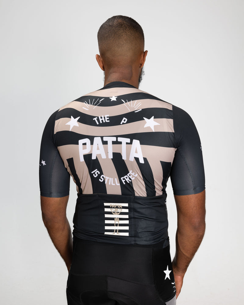 Patta x Rapha Men's Pro Team Training Jersey (Black/Stone)
