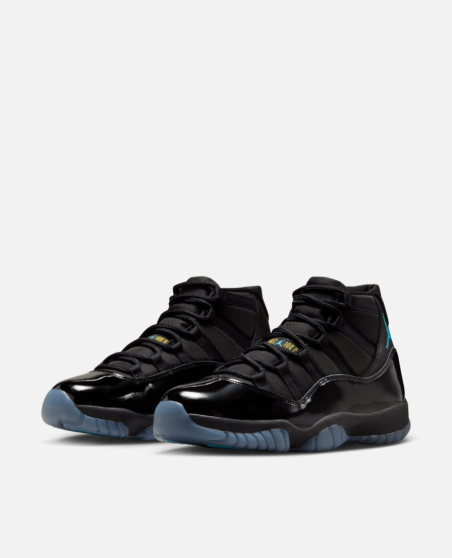 Nike Air Jordan 11 Retro "Gamma" ( Black/Gamma Blue-Black-Varsity Maize)
