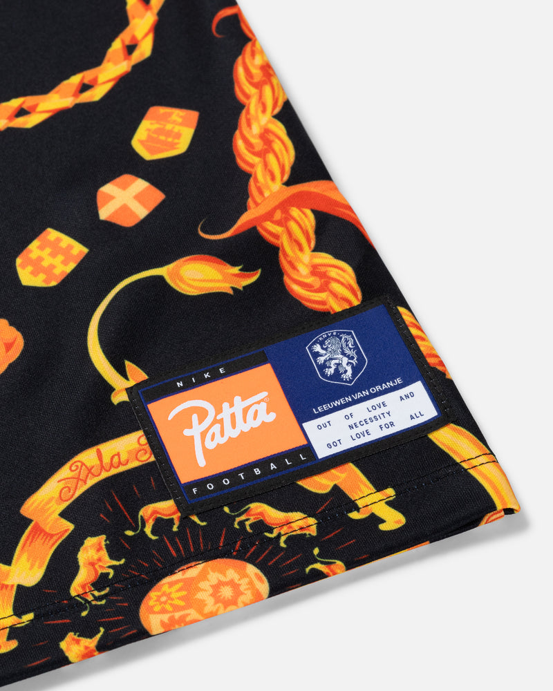 Patta x Nike KNVB Pre-Match Jersey (Black/Orange)