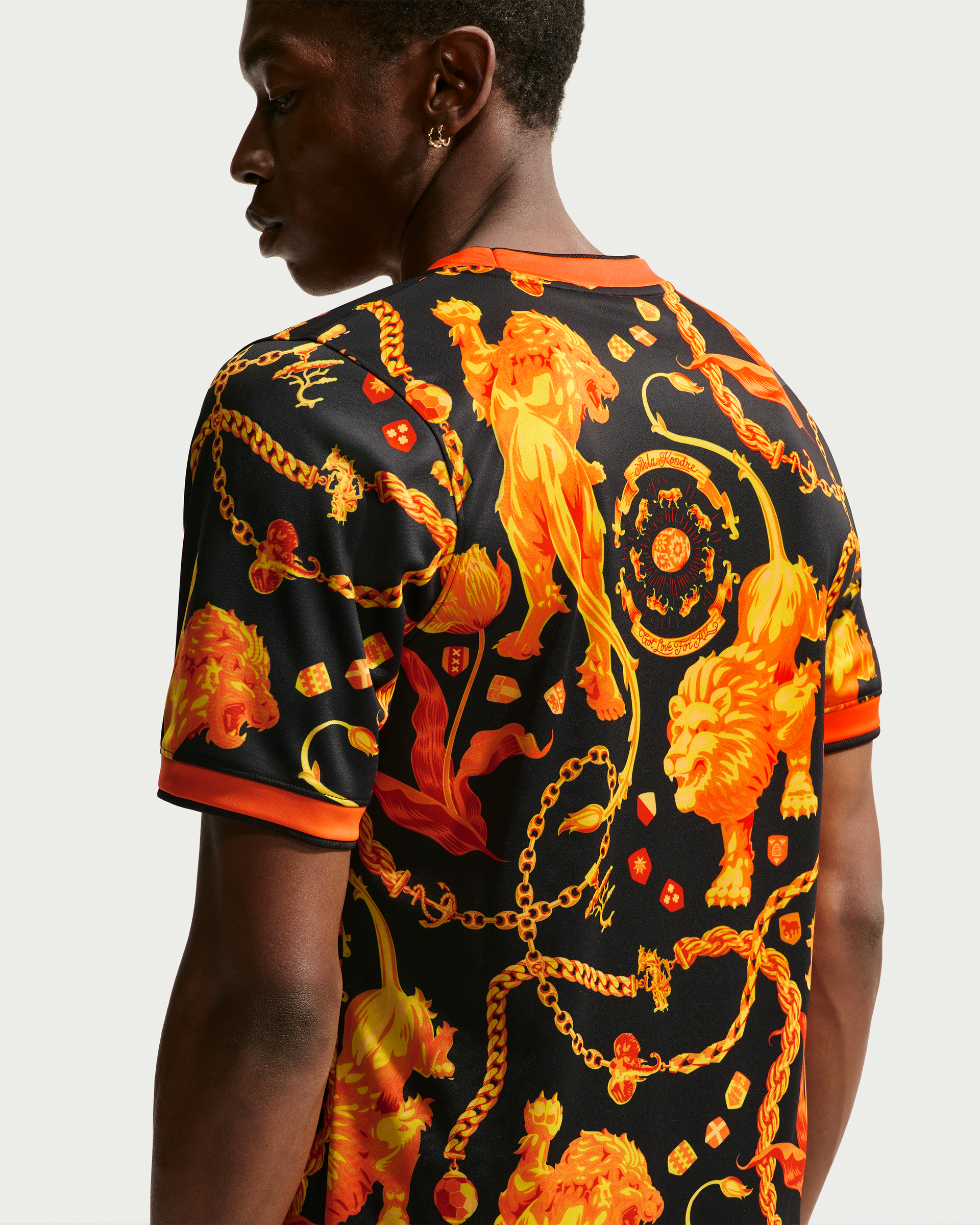 Patta x Nike KNVB Pre-Match Jersey (Black/Orange)