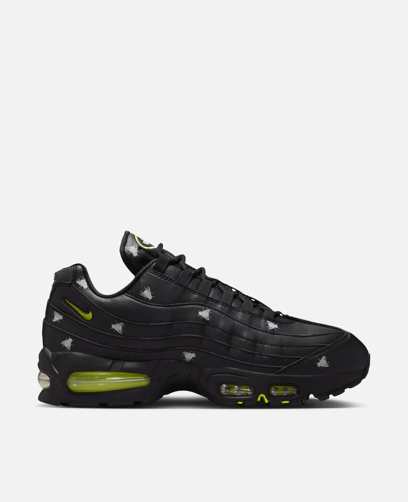 Nike Air Max 95 Premium (Black/Neon Yellow-Black-MTLC Dark Grey)