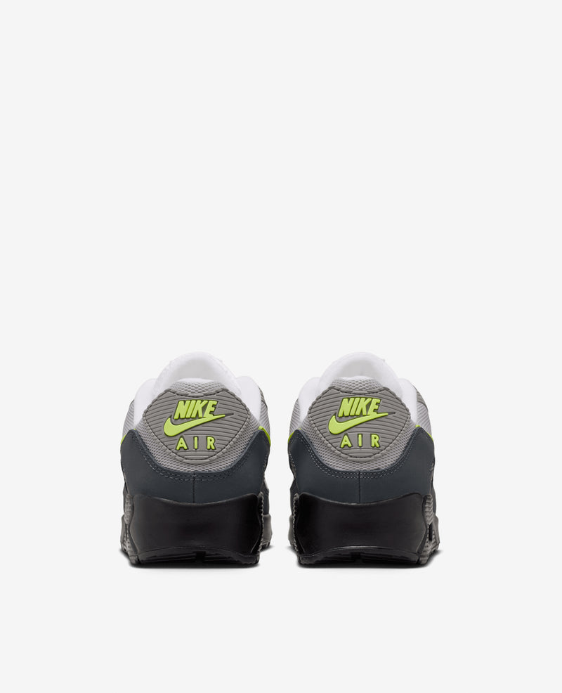 Nike Air Max 90 (Black/Neon Yellow-Anthracite-Light Charcoal-Pearl Grey-White)
