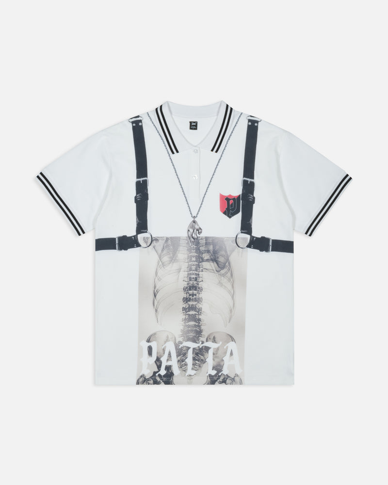 Patta X-Ray Polo Shirt (White)
