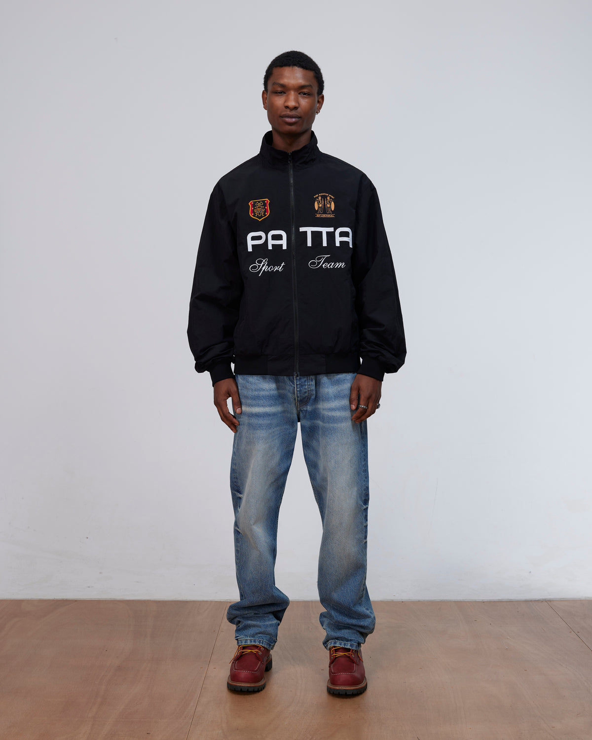 Patta Racing Team Track Jacket (Black)