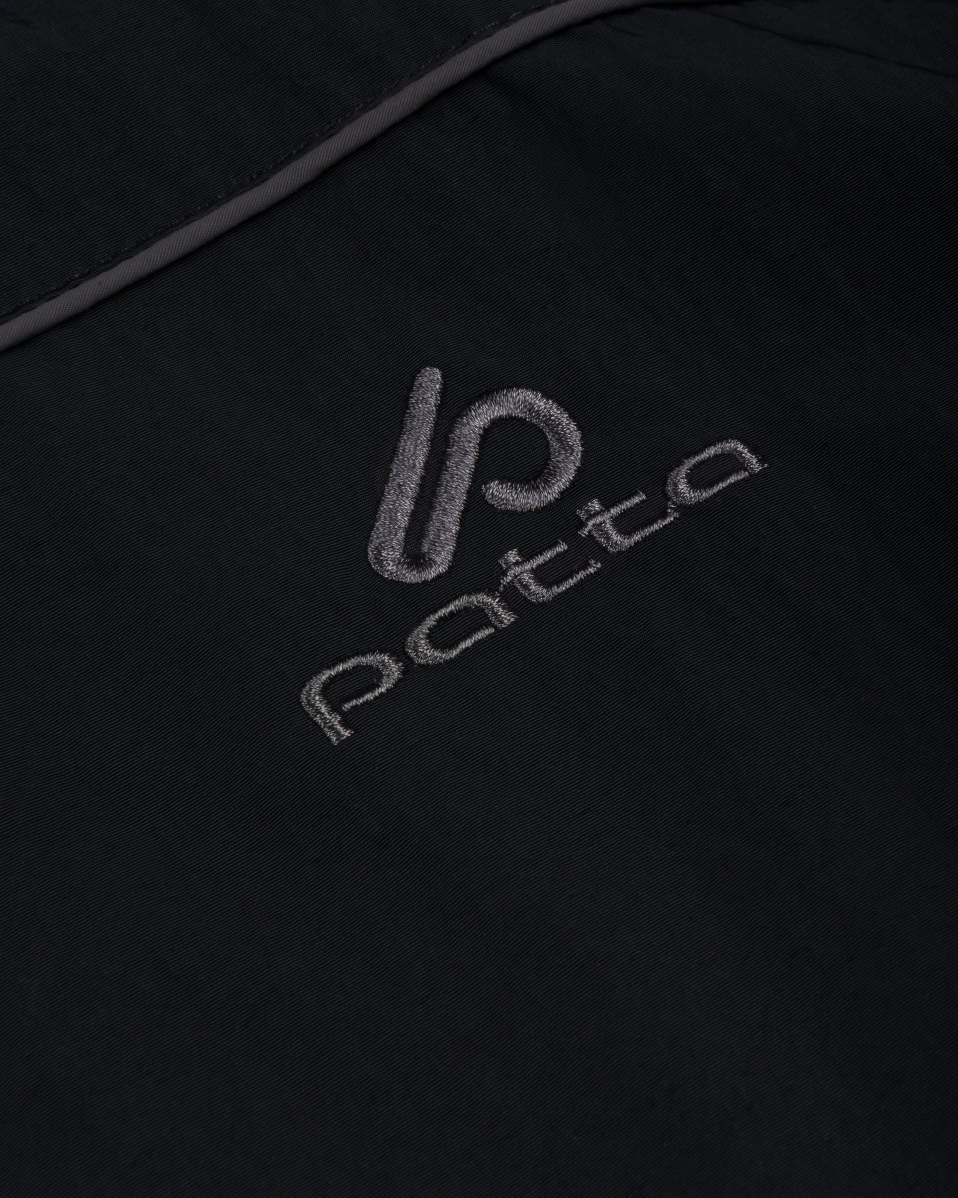 Patta Panelled Track Top (Black)