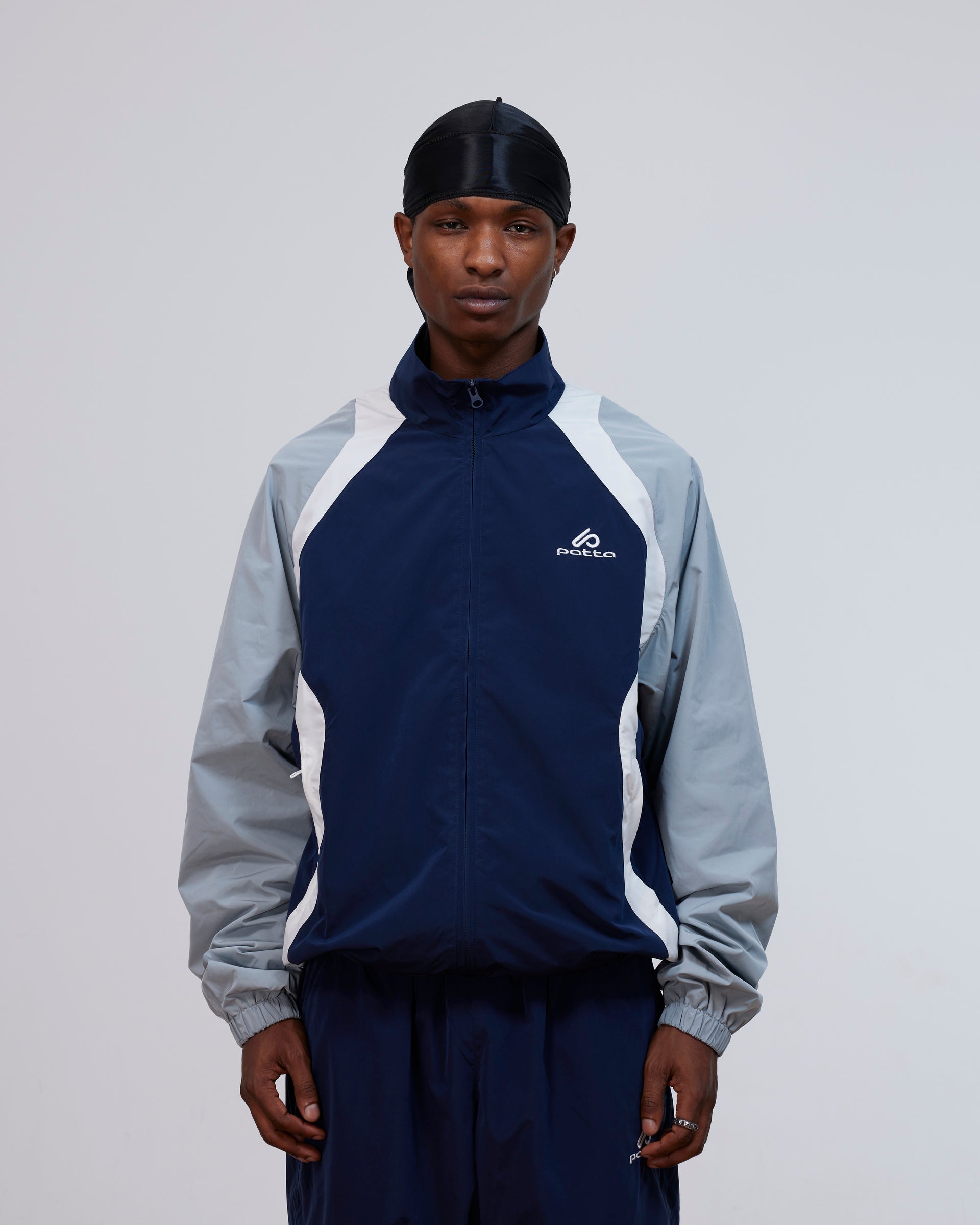 Patta Serpentine Track Top (Black Iris)