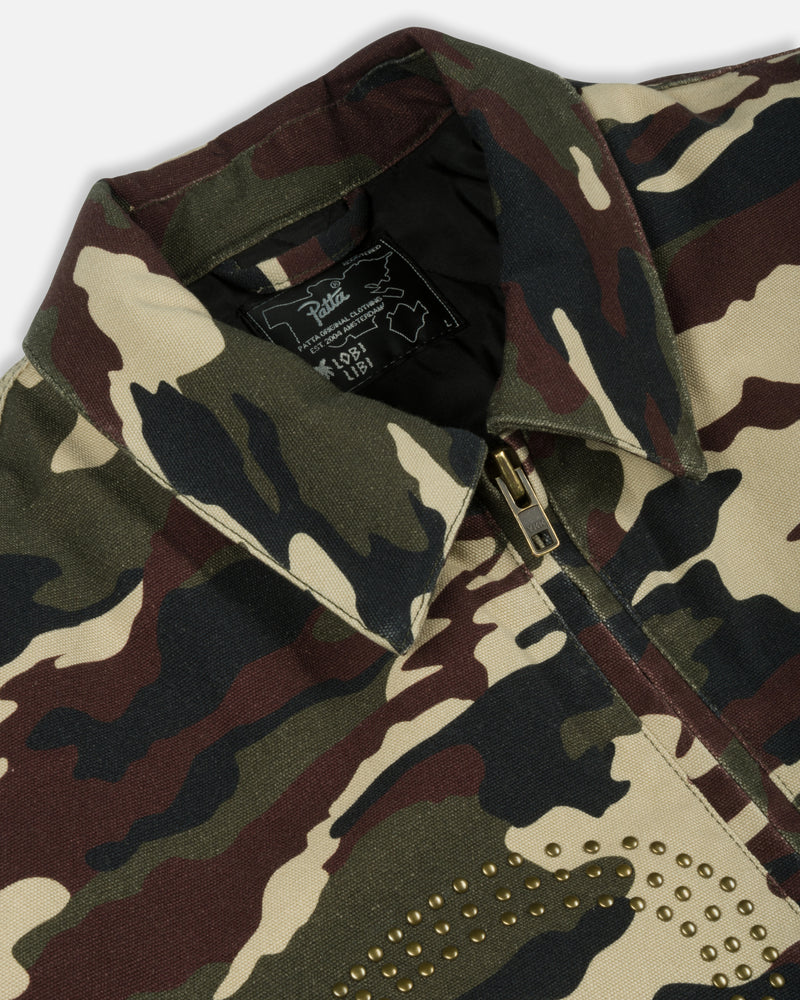 Patta Camo Canvas Workwear Jacket (Mojave Dessert)