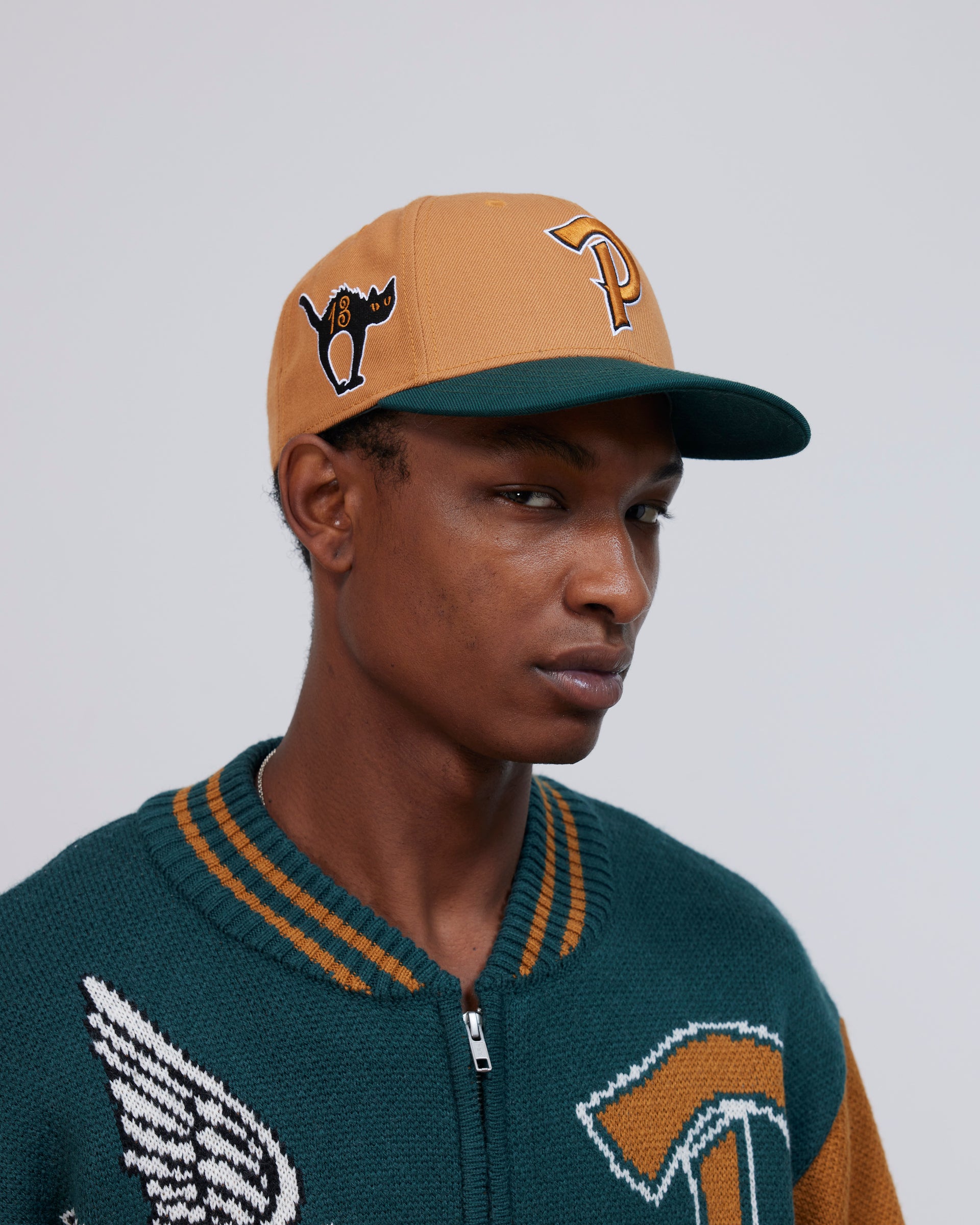 Patta Lucky 13 Snap Back Cap (Buckthorn Brown)