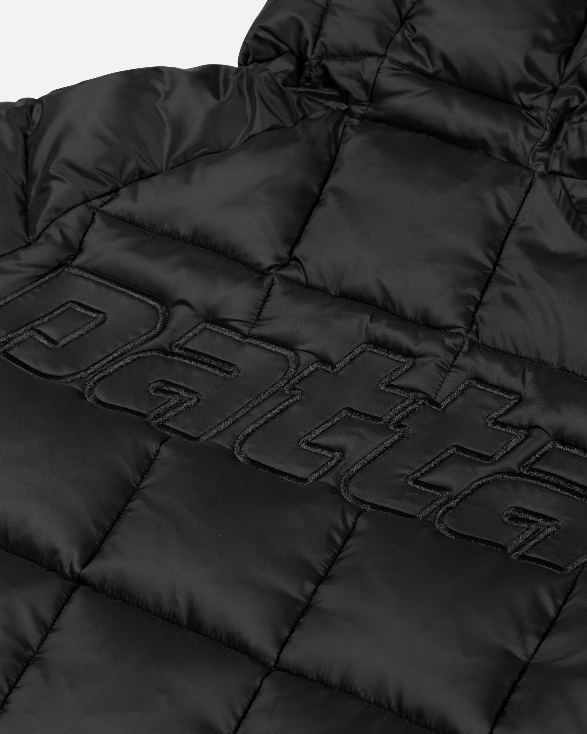Patta Square Quilted Puffer Jacket (Black)