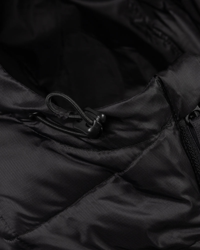 Patta Square Quilted Puffer Jacket (Black)