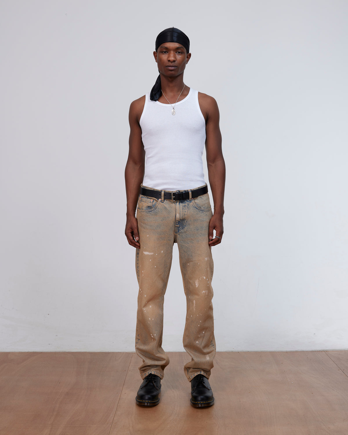 Patta Studded Got Love For All Belt (Black)