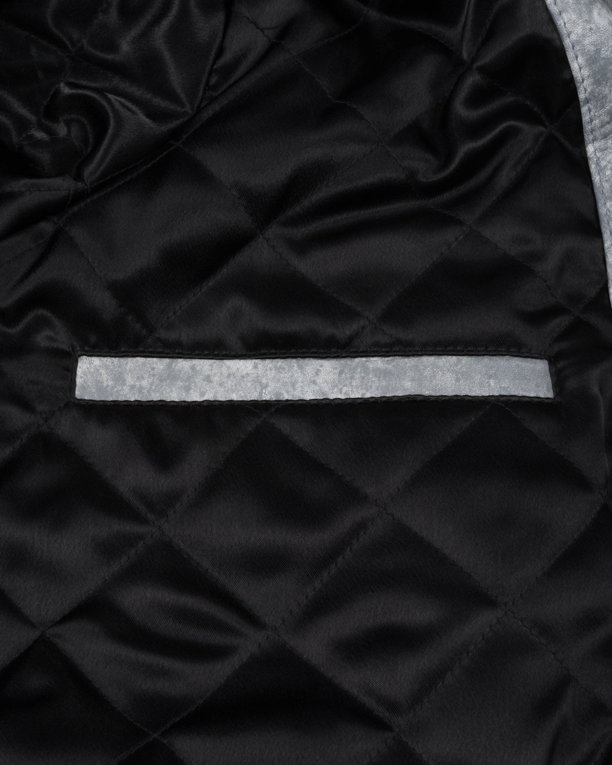 Patta Leather Hooded Bomber Jacket (Moonless Night)