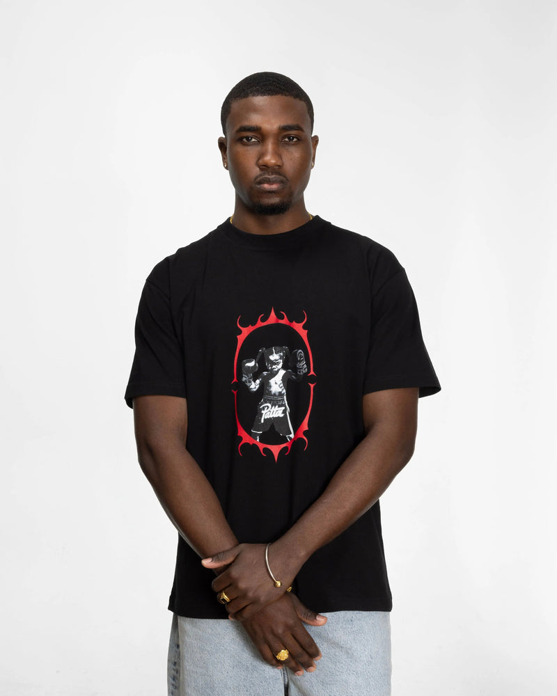 Patta Boxing T-Shirt (Black)