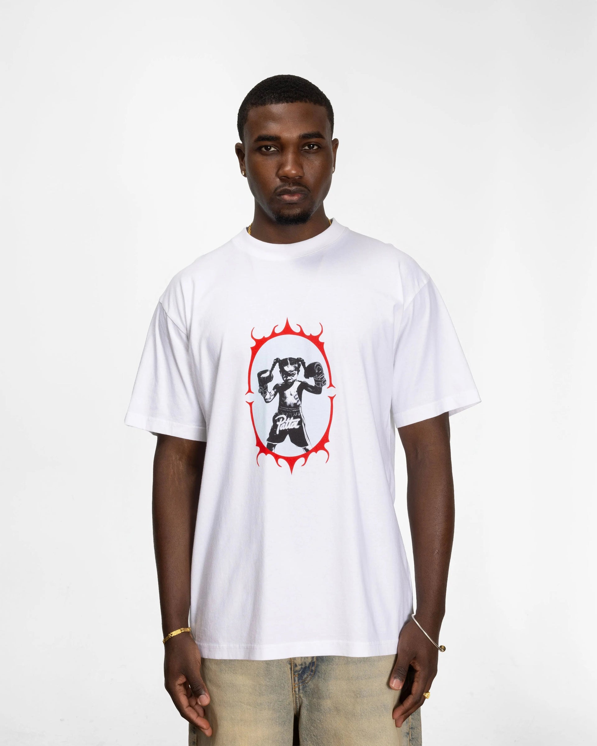 Patta Boxing T-Shirt (White)