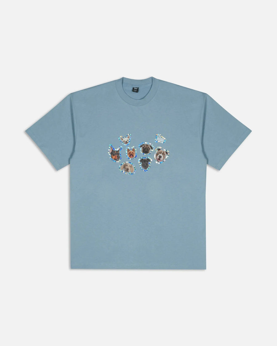 Patta Dogs T-Shirt (Dusty Blue)