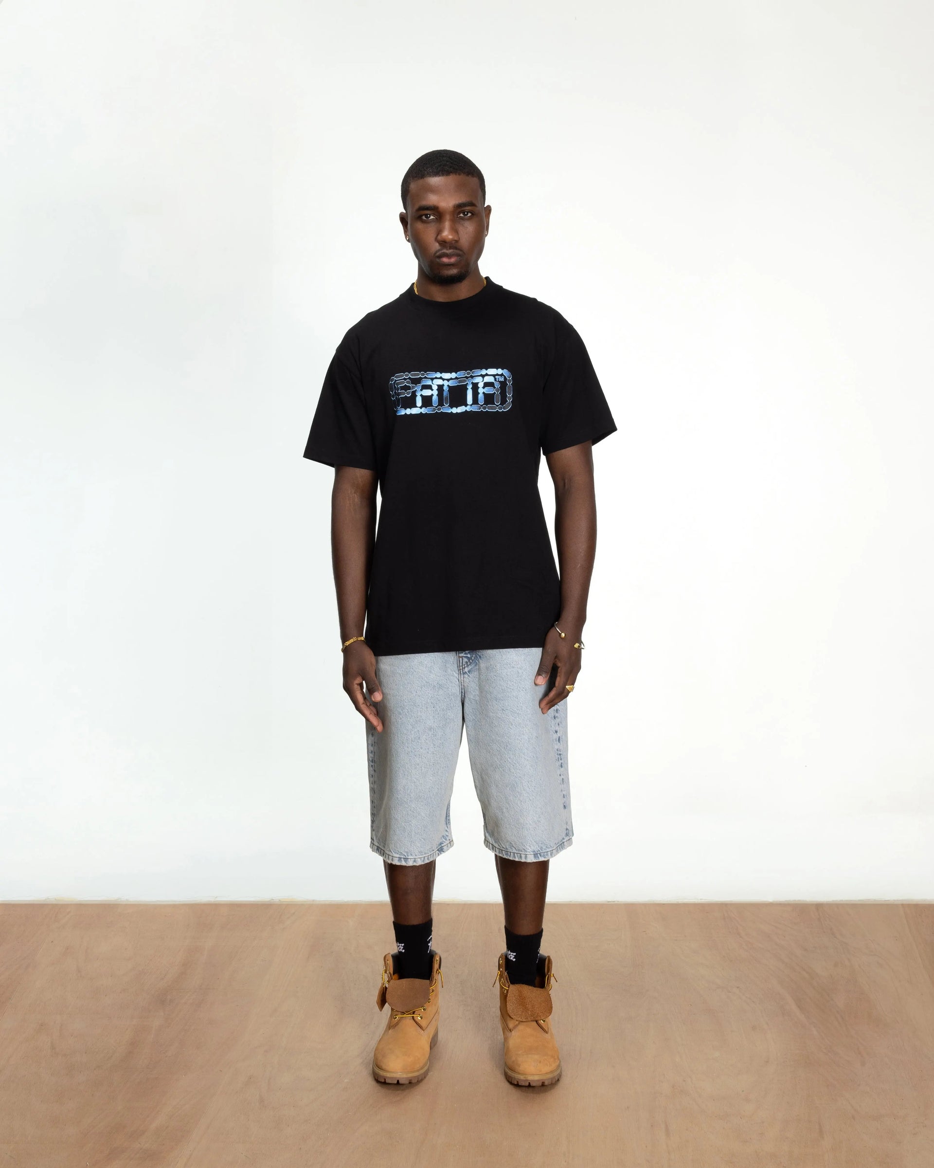 Patta Bike Chain T-Shirt (Black)