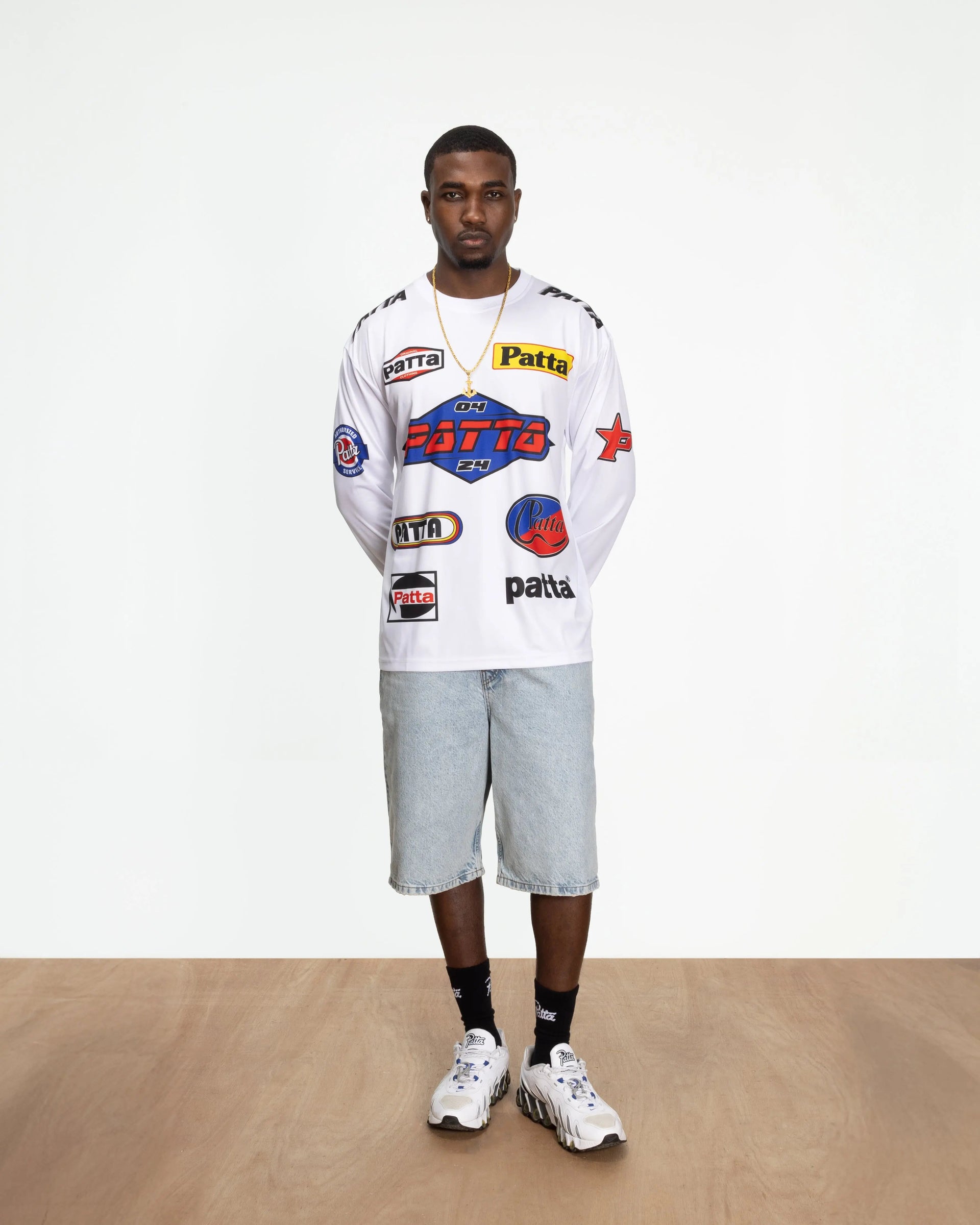 Patta Sponsor Jersey (White)