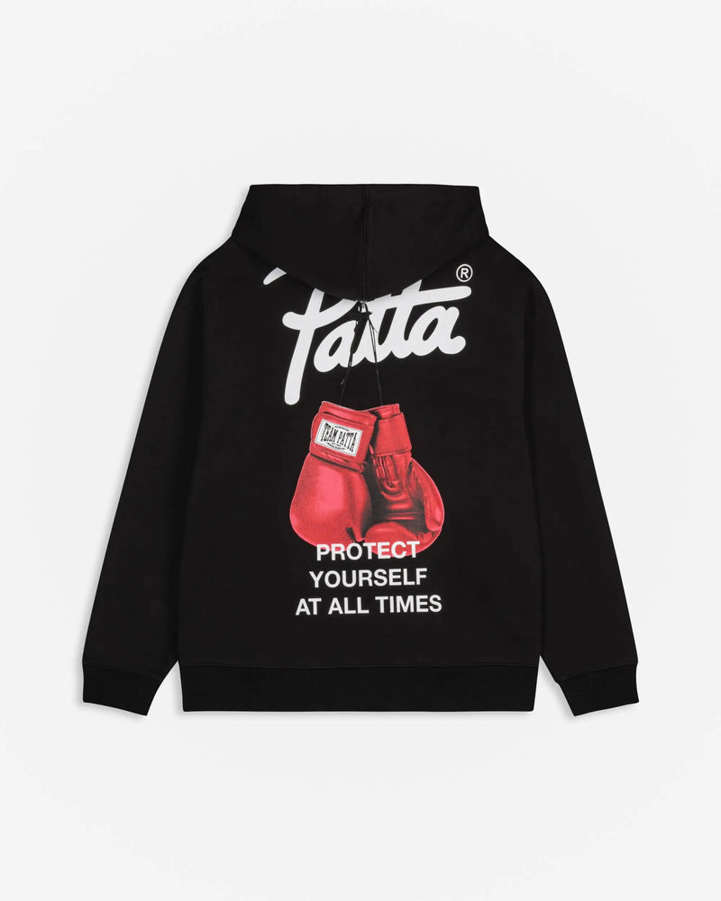 Patta Protect Yourself Hooded Sweater (Black)