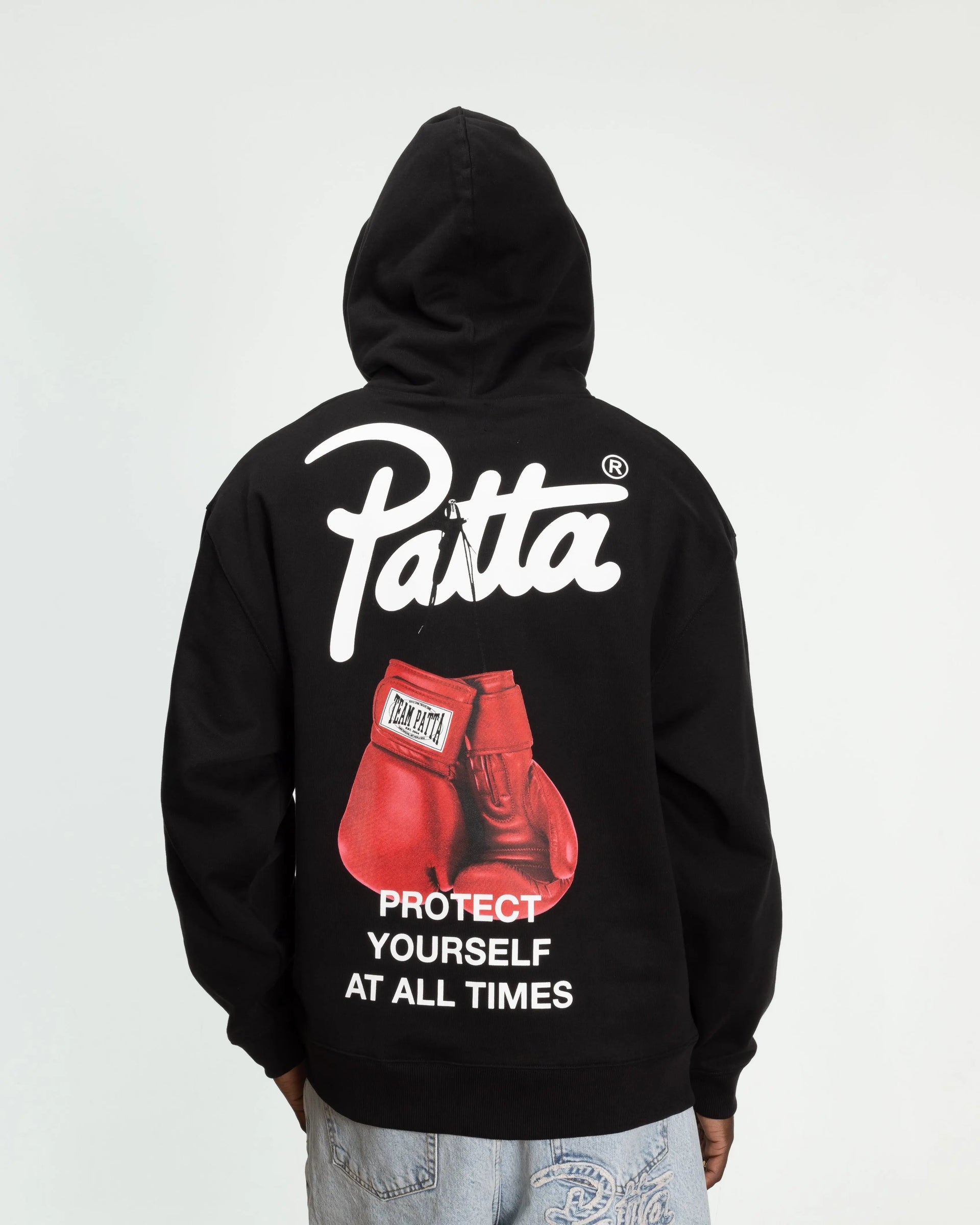 Patta Protect Yourself Hooded Sweater (Black)