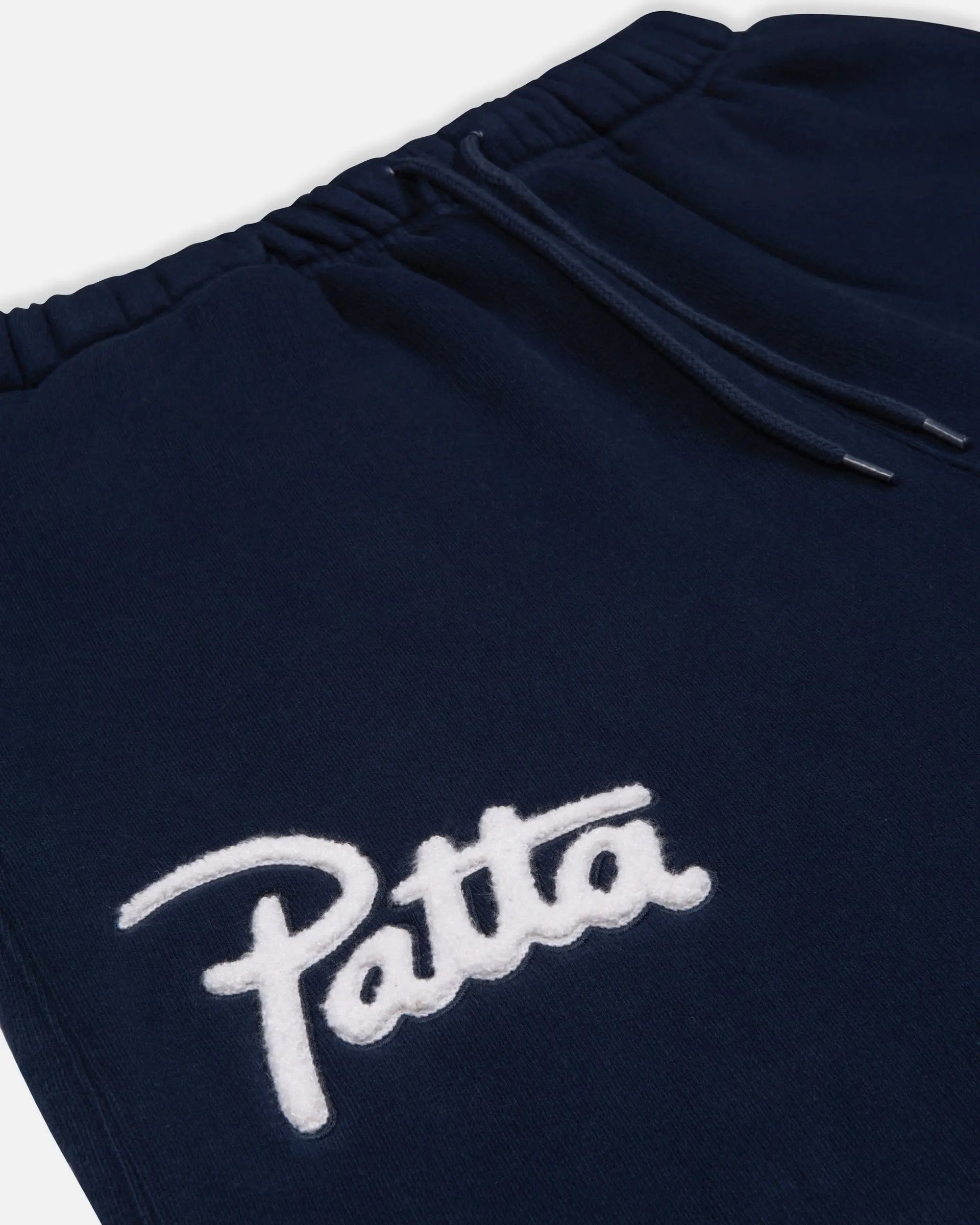 Patta Chenille Logo Jogging Pants (Black Iris)