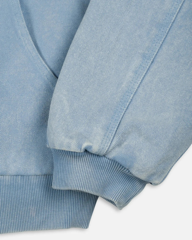 Patta Peace Canvas Hooded Jacket (Light Blue Denim)