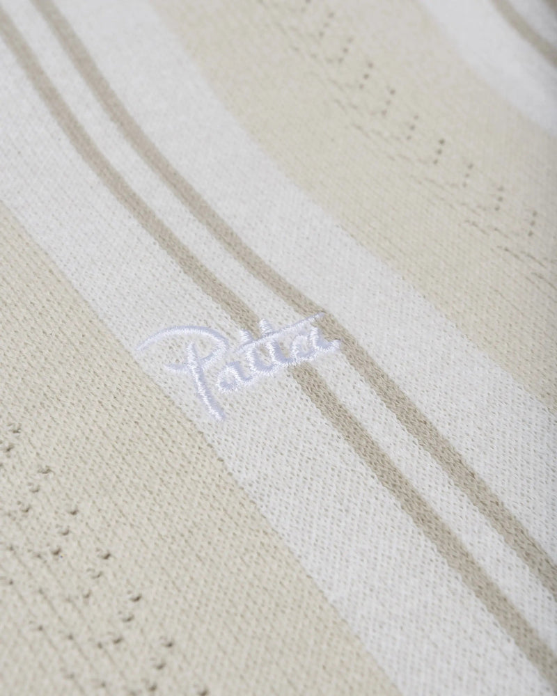Patta Knitted Football Shirt (Oatmeal)