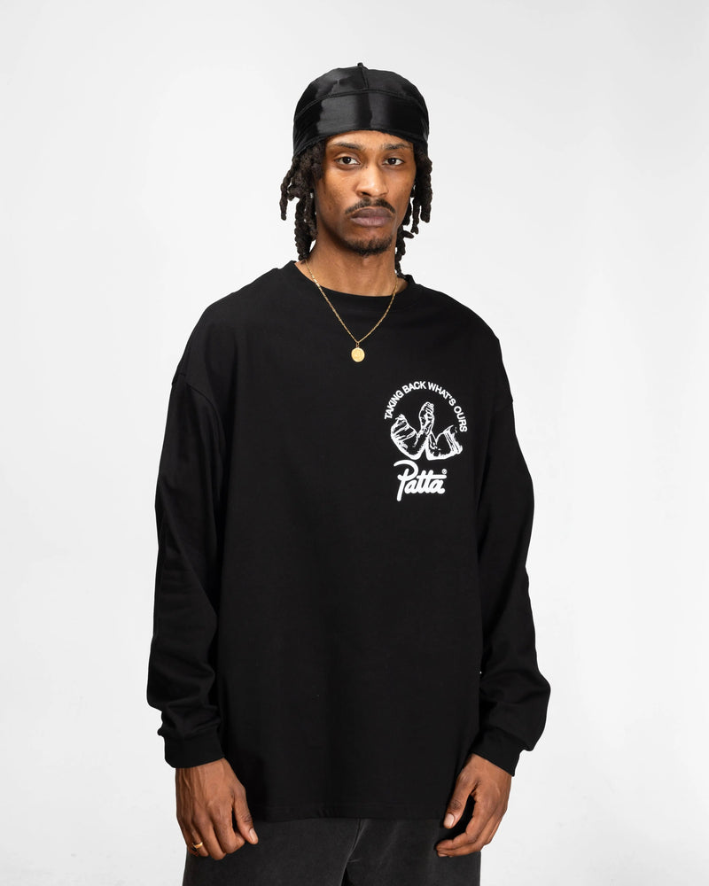 Patta x Joe Freshgoods Coalition Long Sleeve T-Shirt (Black)