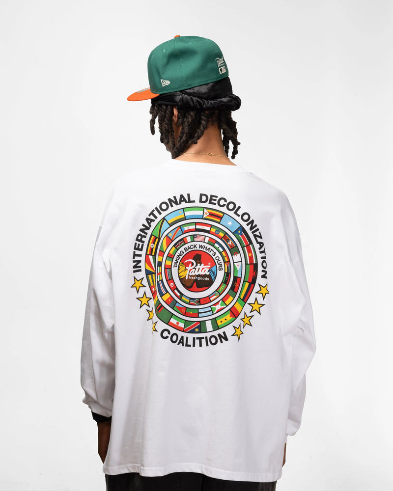Patta x Joe Freshgoods Coalition Long Sleeve T-Shirt (White)