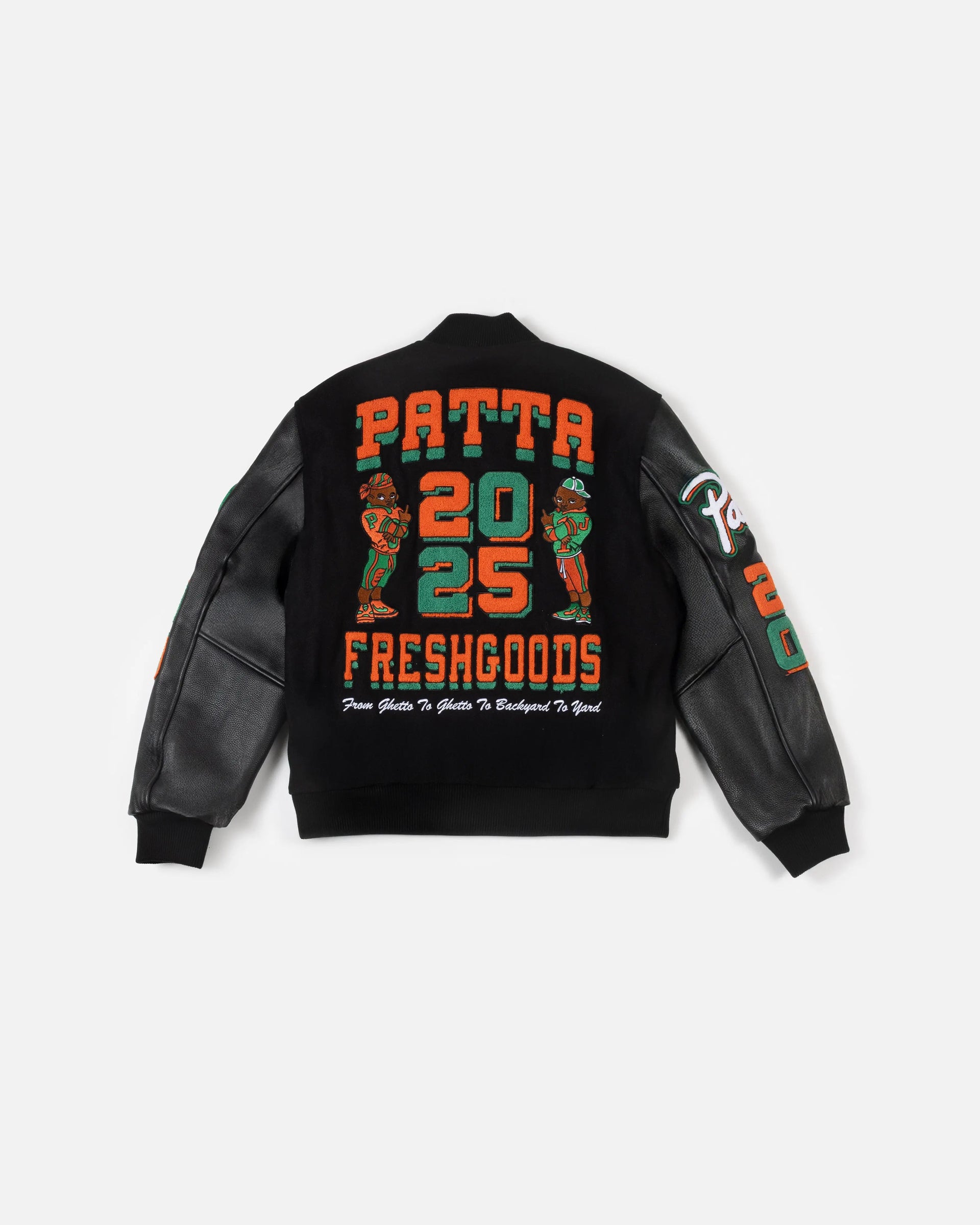 Patta x Joe Freshgoods Varsity Jacket (Black)